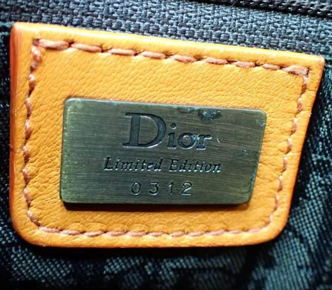 Rare John Galliano Dior Laser Cut Leather Saddle Bag