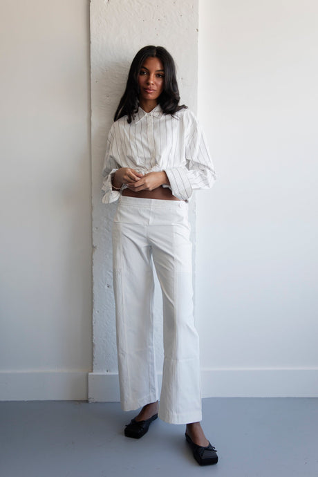 Bone straight leg pants