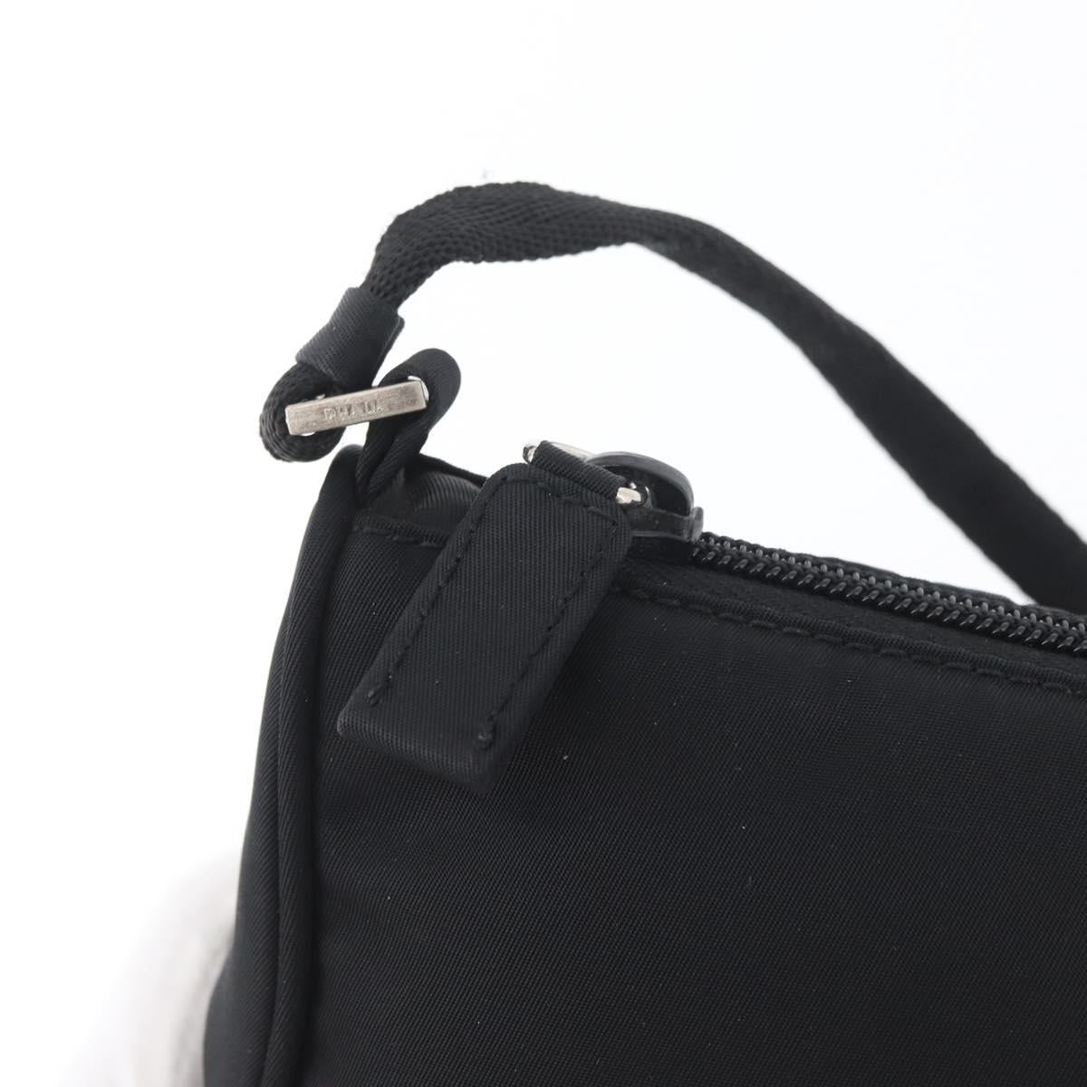 Prada Nylon Pochette Black