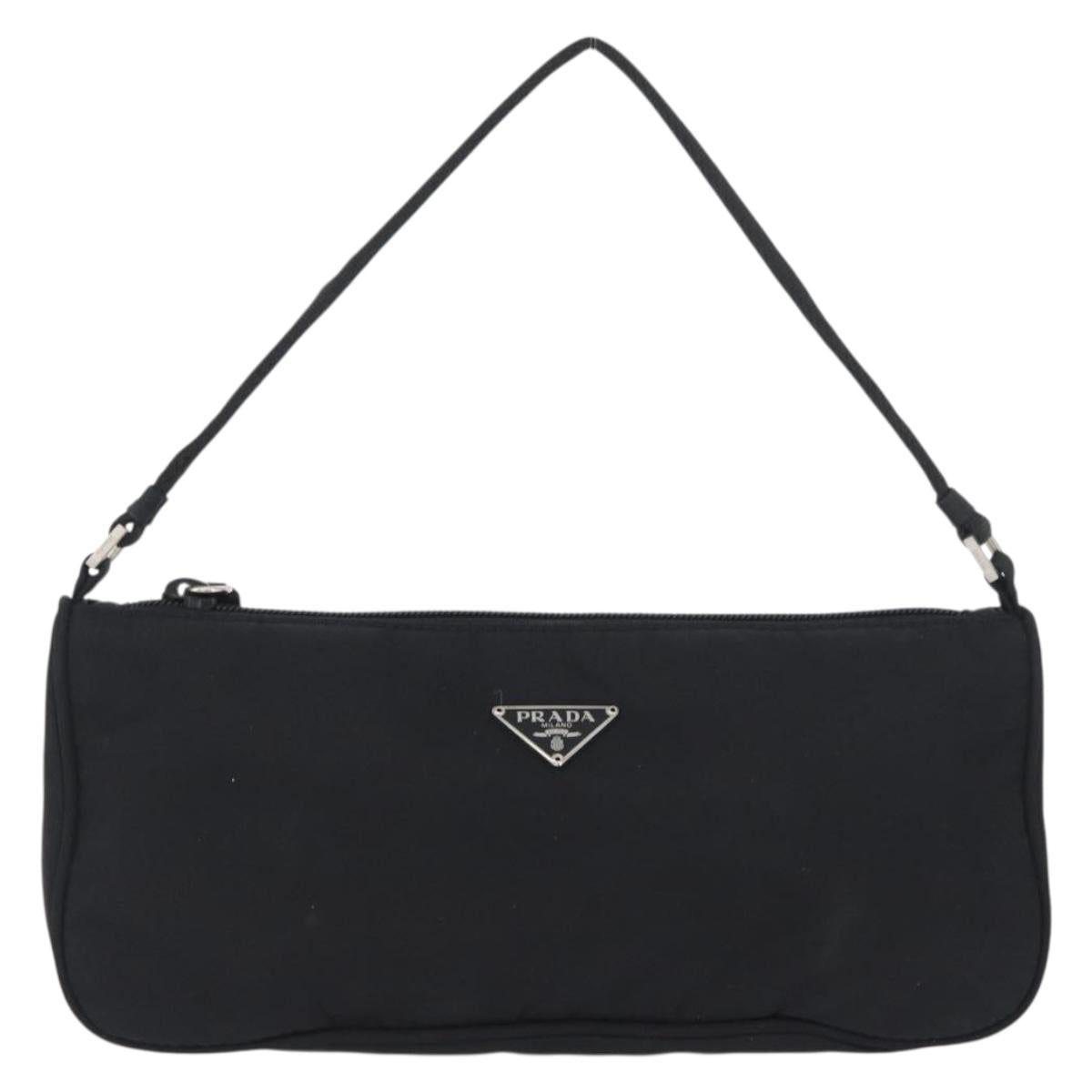 Prada Nylon Pochette Black