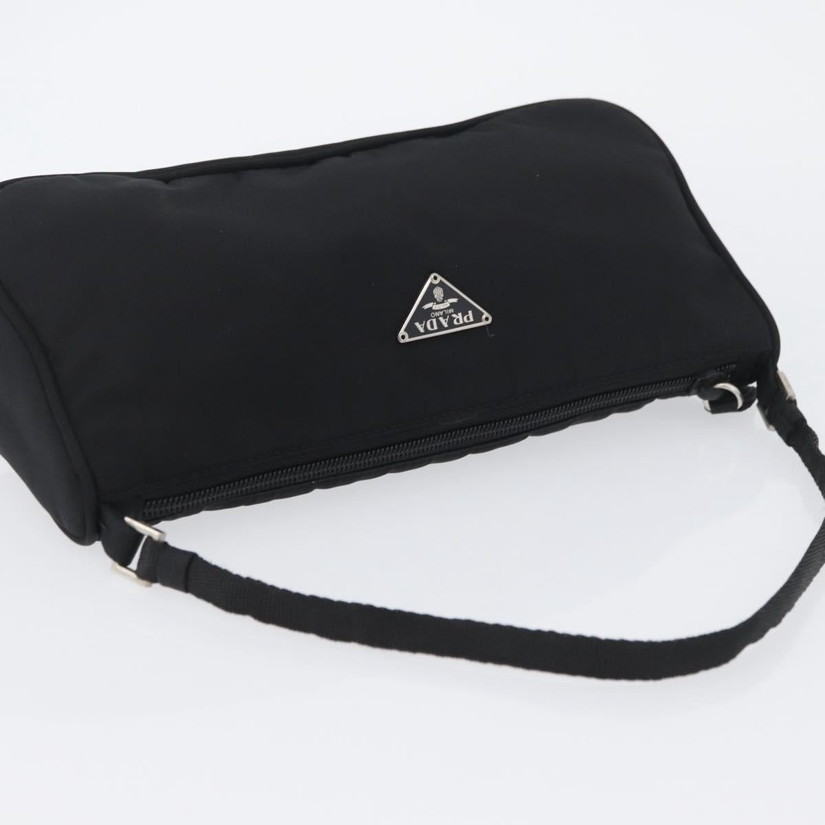Prada Nylon Pochette Black