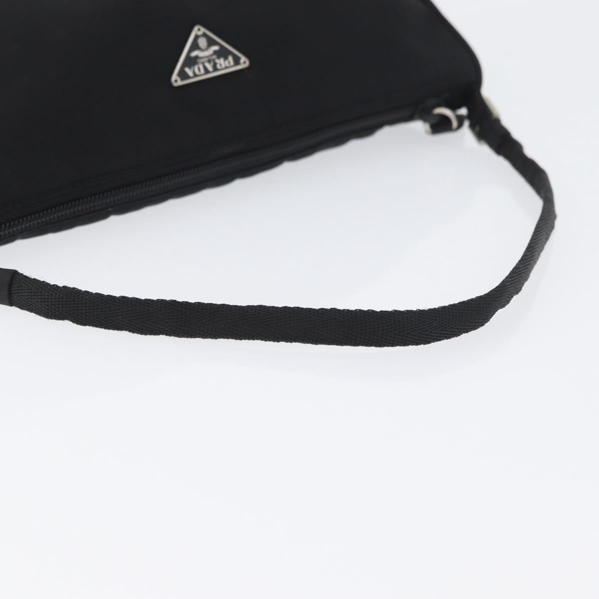 Prada Nylon Pochette Black