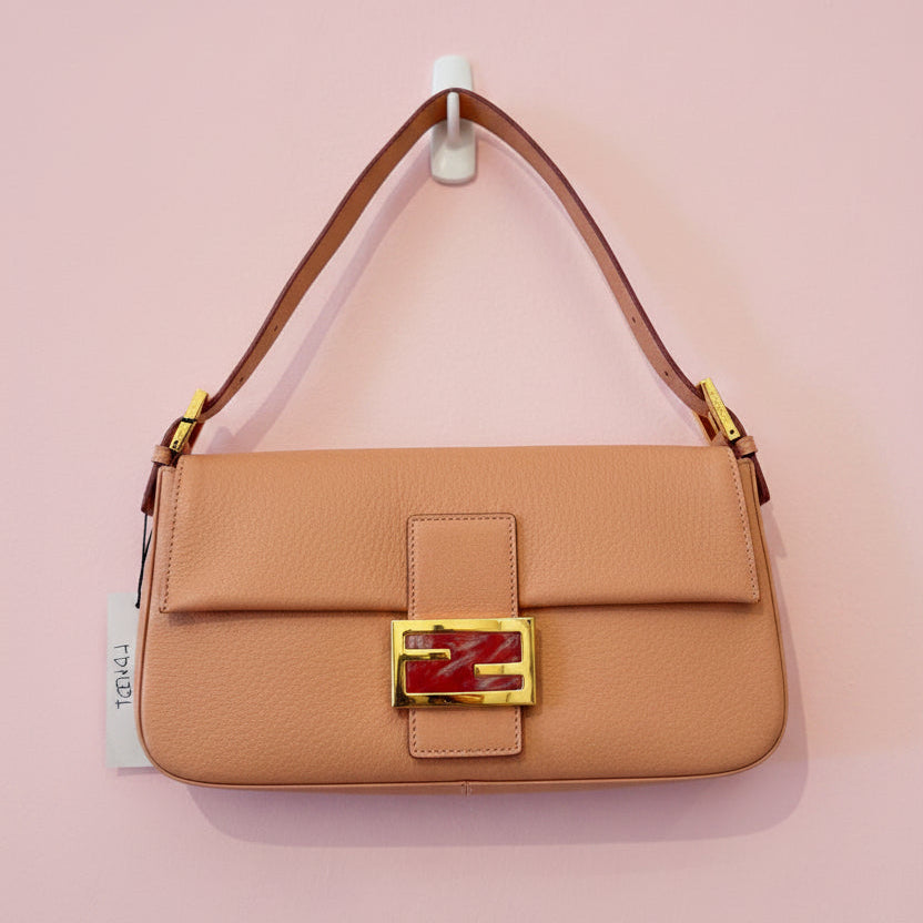 Fendi Baguette Salmon Pink