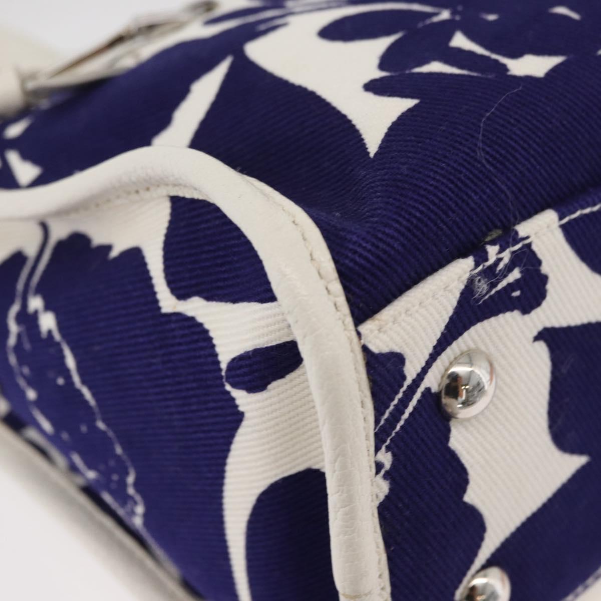 Miu Miu Floral Print Canvas Bag