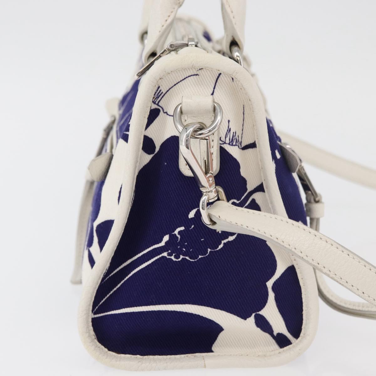 Miu Miu Floral Print Canvas Bag