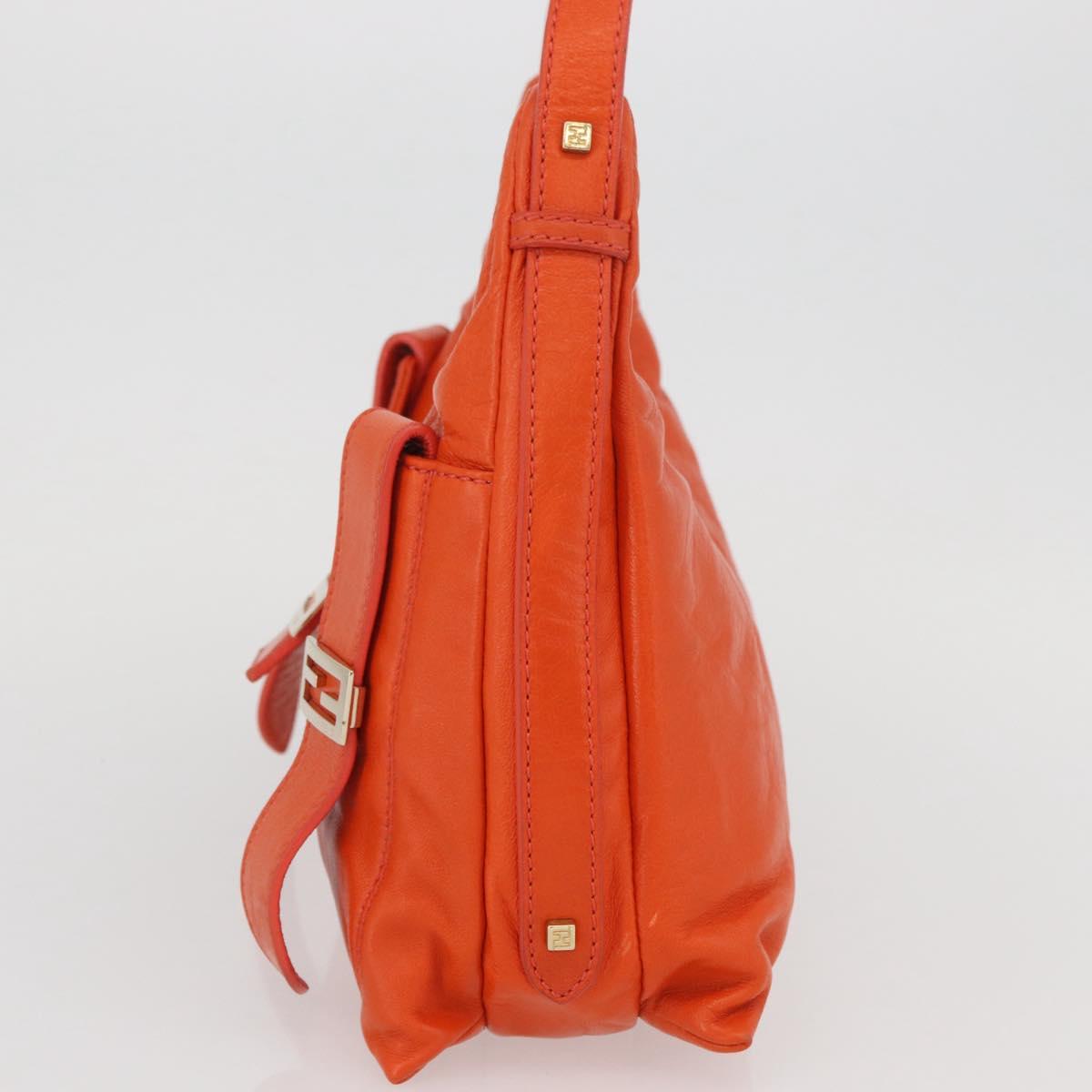 Fendi Mia Hobo Bag FF Buckle Hardware Silver