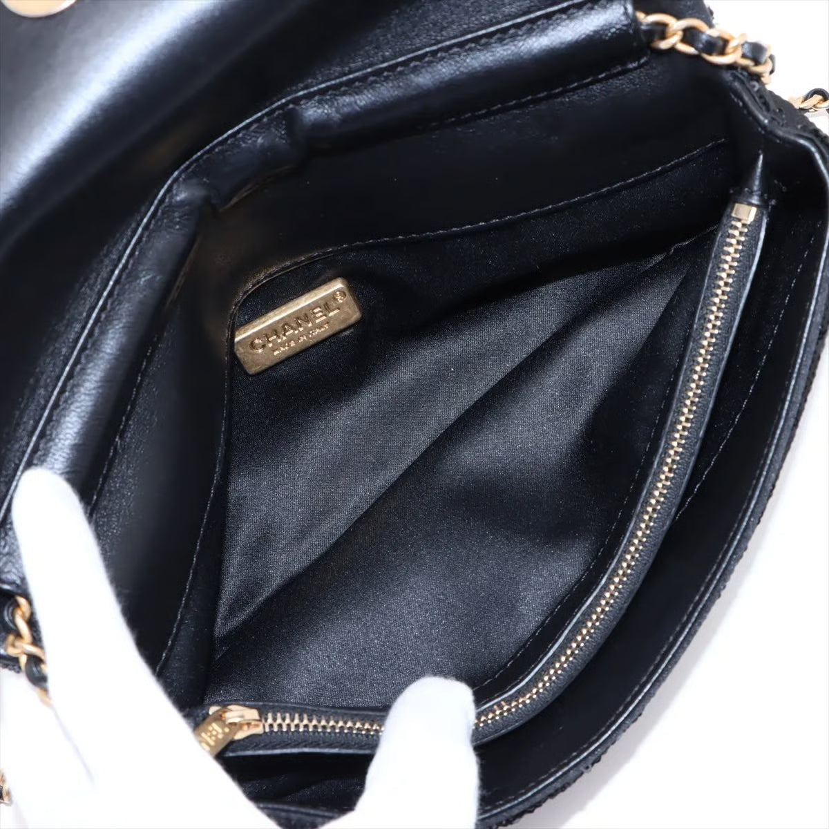 Chanel "Dare to Disturb" Sequin Flap Bag