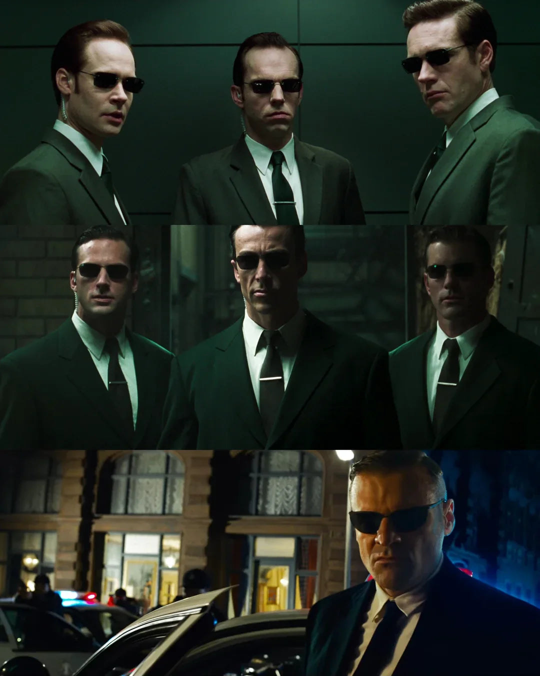 "The Agents" 1990s Matrix Sunglasses