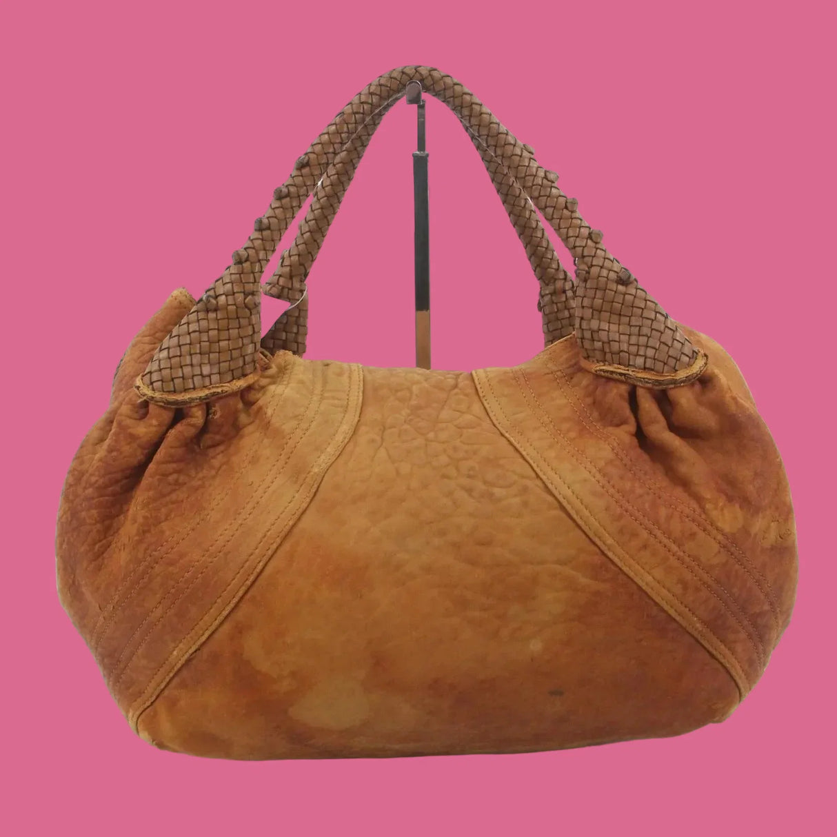 Fendi Spy Bag Brown Leather