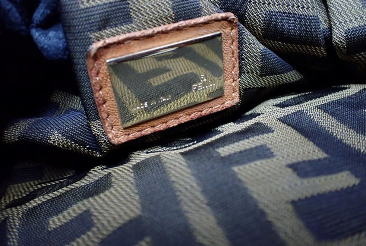 Fendi Spy Bag Brown Leather