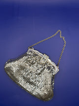 Vintage Silver Mini Mesh Bag