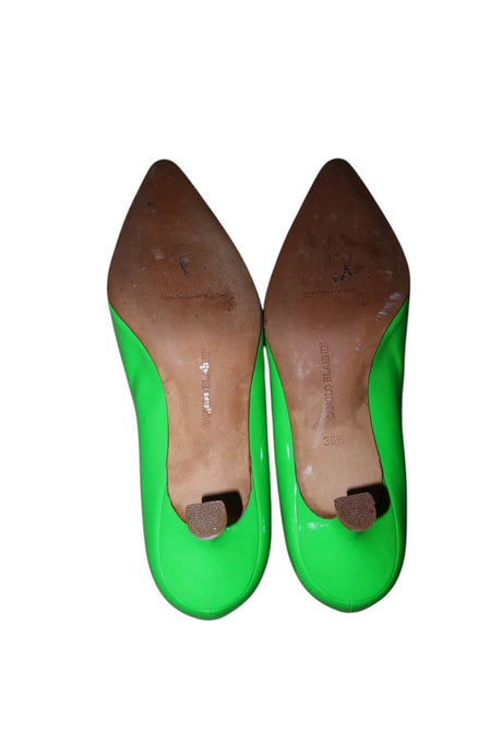 Manolo Blahnik green heels (36.5)