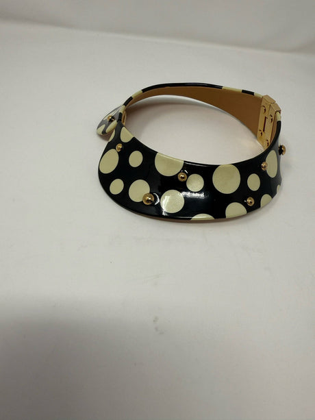 Louis Vuitton x Yayoi Kusama Black & White Polka Dot Peter Pan Collar Choker