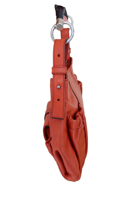 Yves Saint Laurent Mala Mala orange bag