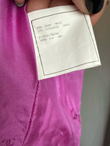 Chanel Size S/M Pink Wool 2 Piece Coat Dress