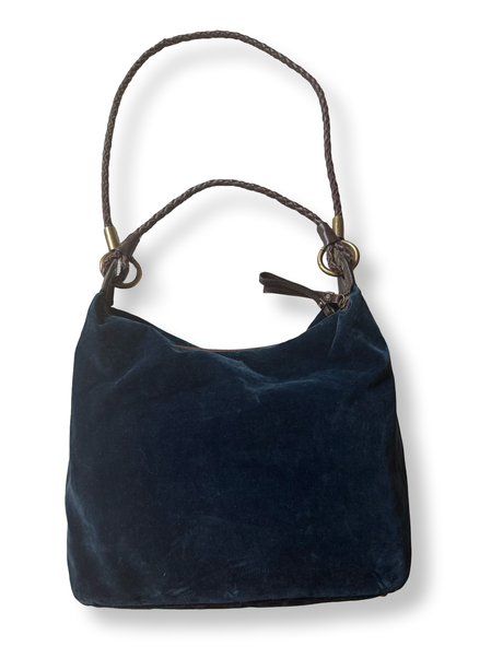 Chloe Paddington Velvet Shoulder Tote