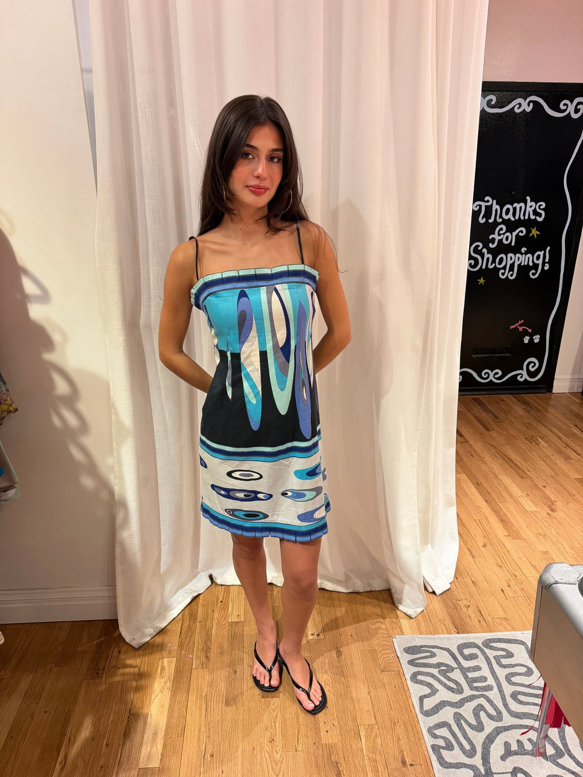 Rare vintage Emilio Pucci y2k dress Italian size 44 - TUV #12345679