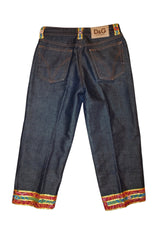 Dolce & Gabbana embroidered jeans (40)