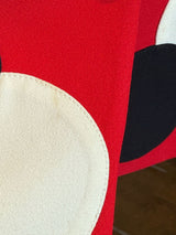 Moschino Red & Black Polka Dot Jacket The Nanny