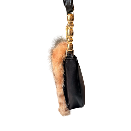 Dior Vintage Rabbit Fur Patchwork Malice