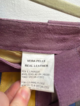 Ultra Rare Spring/Summer 2002 Dolce & Gabbana Latina Collection Suede Pants as seen on Gisele - TUV #3293