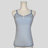 Gingham tank top