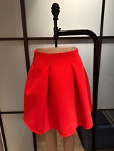 Kenzo Orange Full Skater Skirt