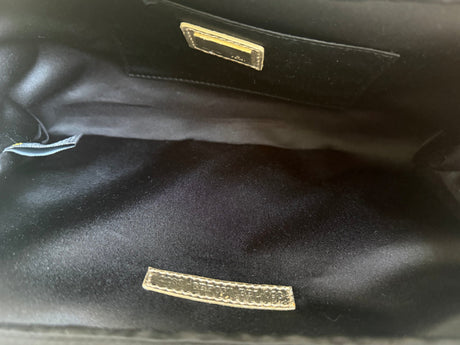 Fendi Satin Jeweled Clutch