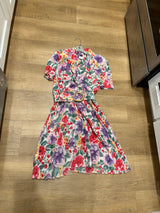 Deadstock Floral Belted Dress