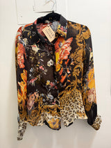 Roberto Cavalli 2005 silk button down - TUV #456567