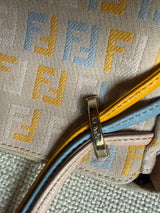 Fendi Vintage Pastel Zucchino Pochette