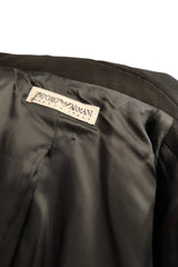 Emporio Armani navy, black and red zip up jacket size 38