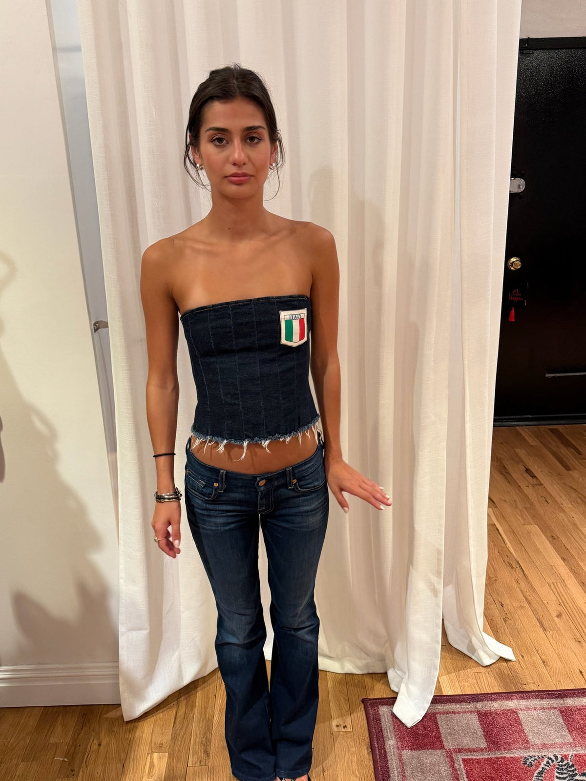Dolce & Gabbana Italy denim tube top - sku tuv #424242
