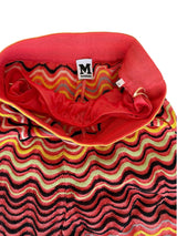 Missoni pink multi color print pants (44)