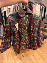 Green and red tang style jacket TUV #543215