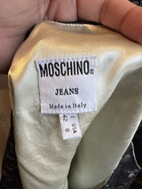 Moschino Jeans Vintage Black Lace 2 pc Pant & Top Set