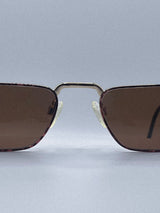 1980s Luxottica Scott Sunglasses | Gold/Tortoise
