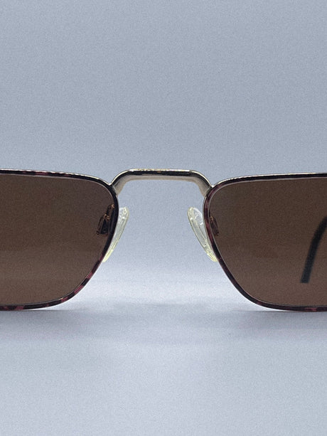 1980s Luxottica Scott Sunglasses | Gold/Tortoise