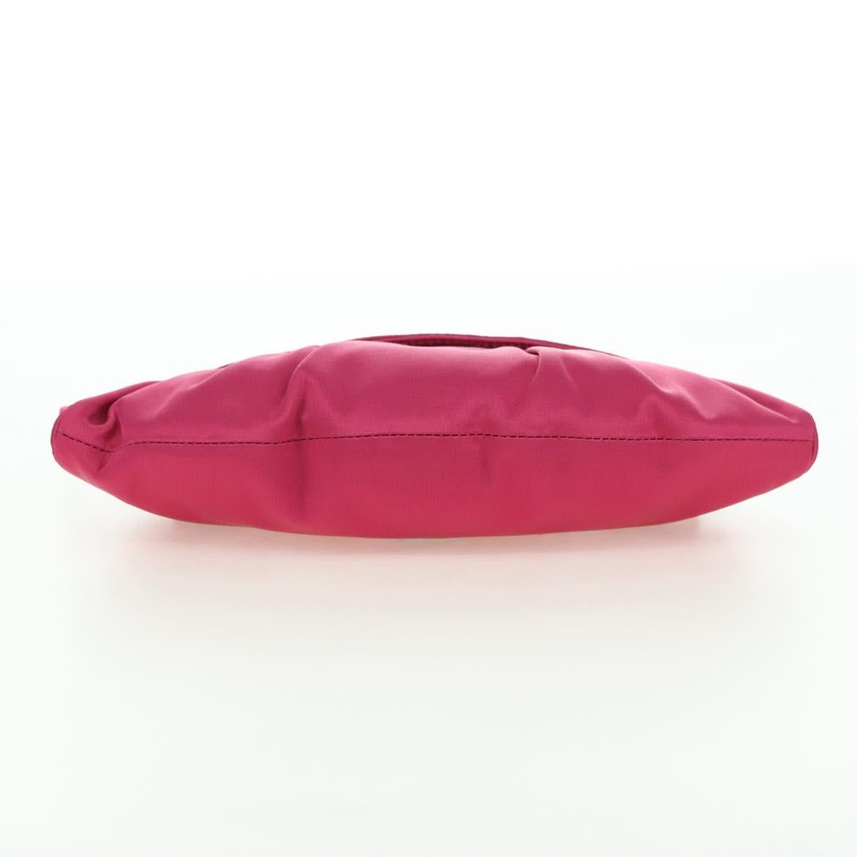 Celine Pink Satin Crystal Shoulder Bag