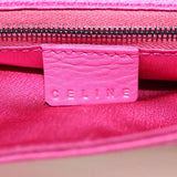 Celine Pink Satin Crystal Shoulder Bag