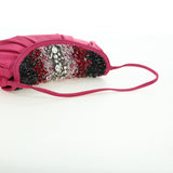 Celine Pink Satin Crystal Shoulder Bag
