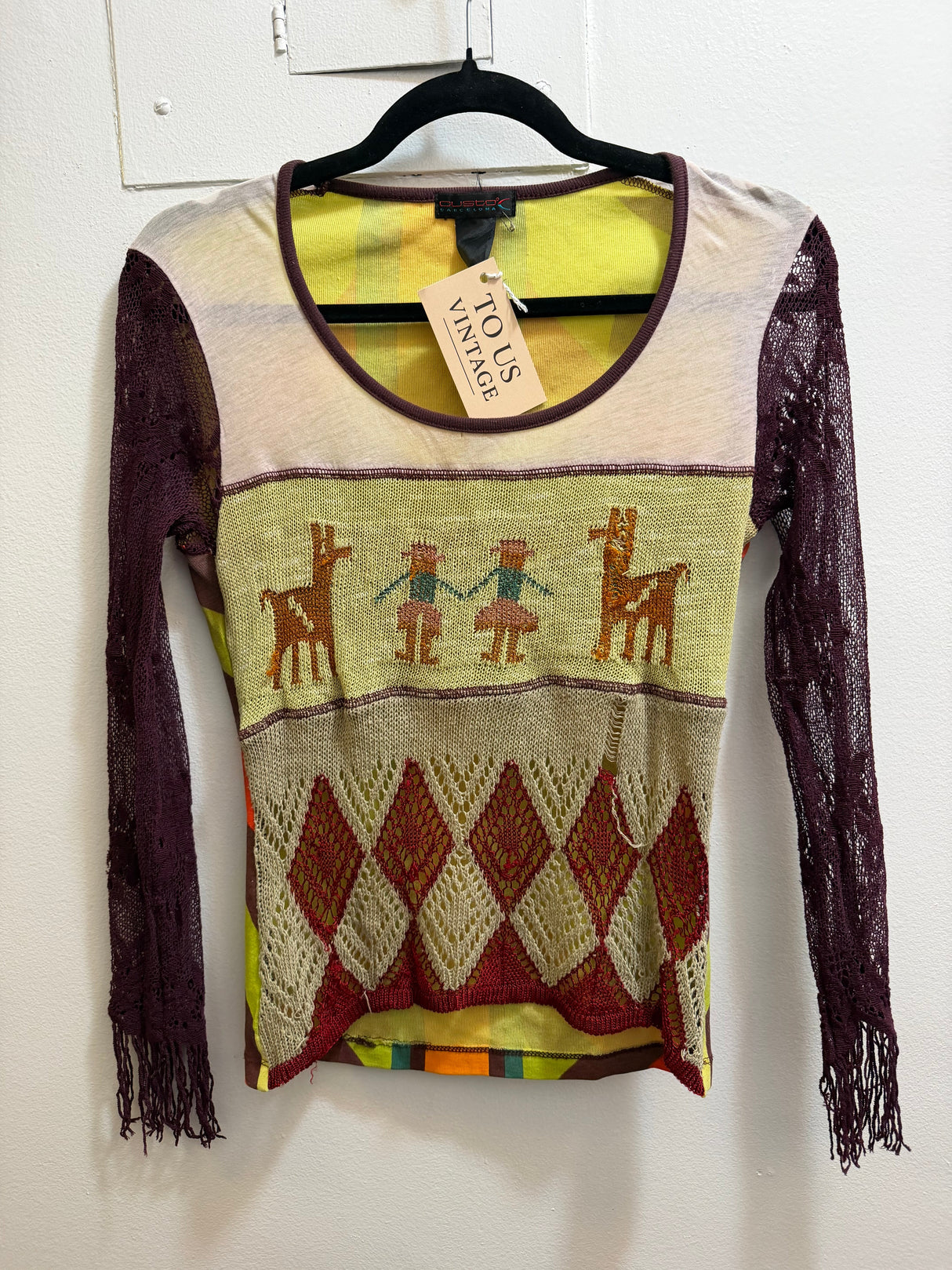 Custo Barcelona Llama shirt “as is” - TUV #787906