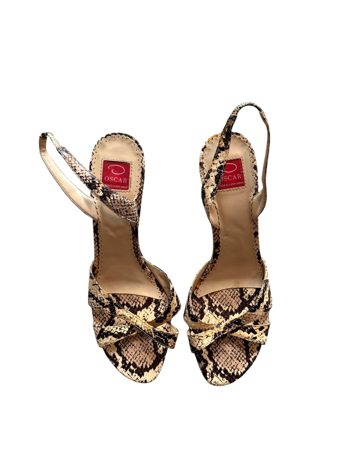 Oscar de la Renta snakeskin heels (9)