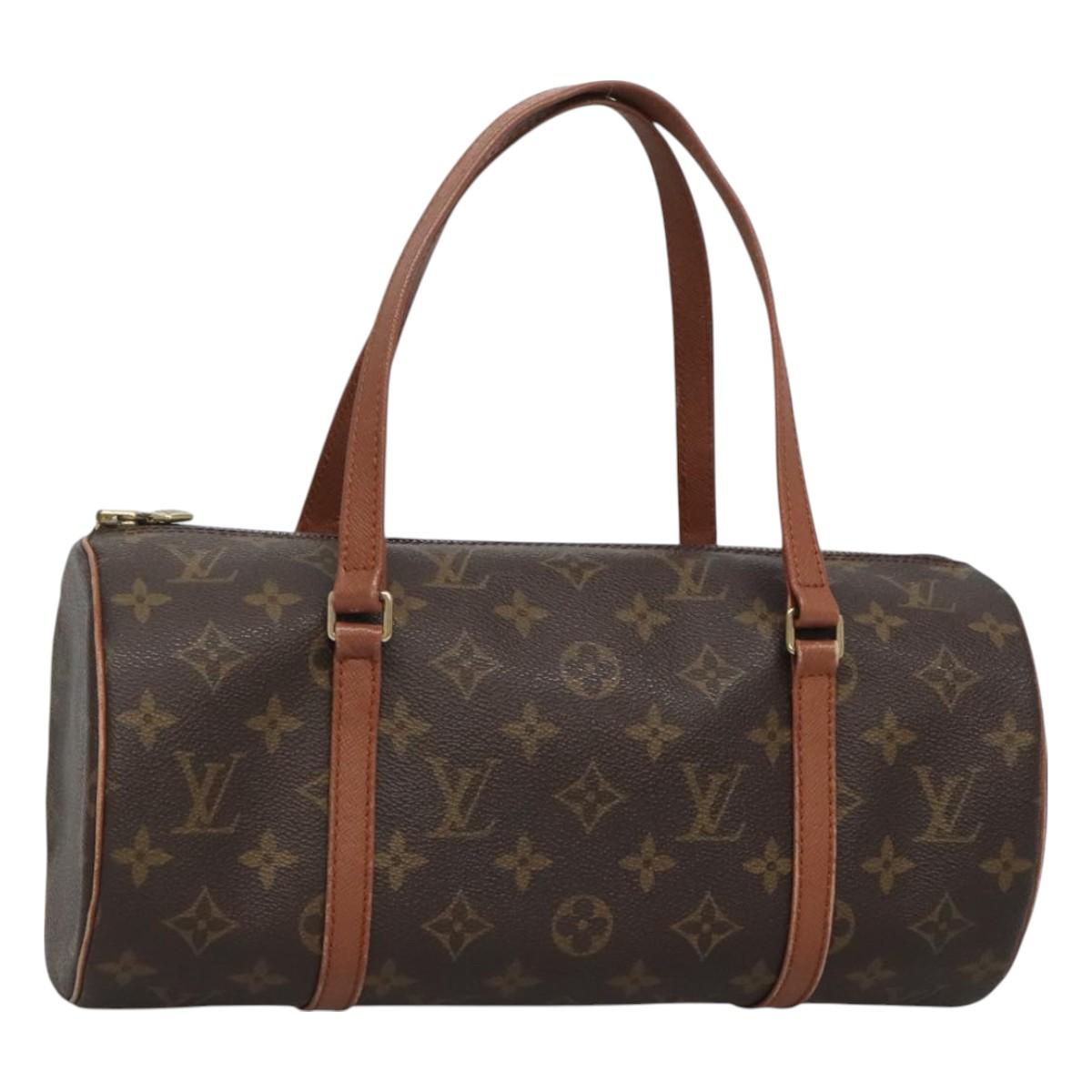 LOUIS VUITTON Monogram Papillon 30 Hand Bag M51385 LV Auth 125749