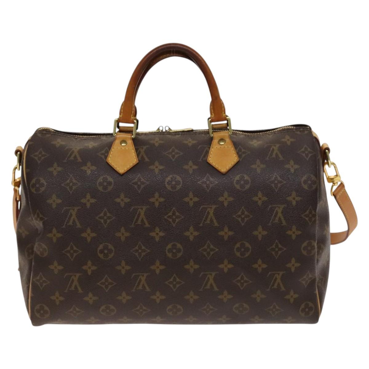 LOUIS VUITTON Monogram Speedy Bandouliere 35 Hand Bag