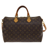 LOUIS VUITTON Monogram Speedy Bandouliere 35 Hand Bag