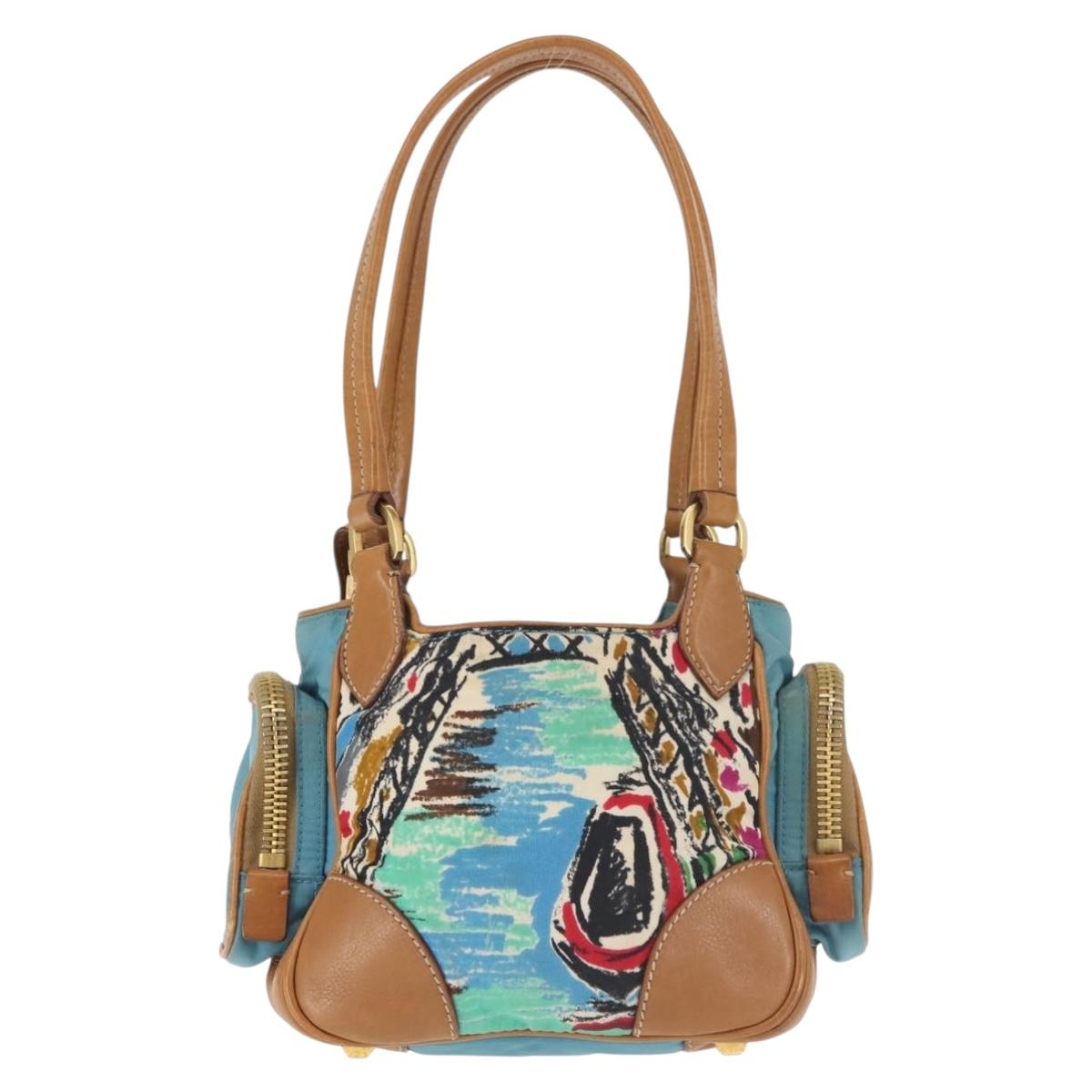 Prada Printed Canvas