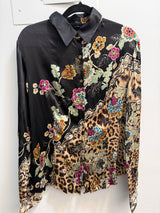 Roberto Cavalli Spring/Summer 2003 - silk shirt size M