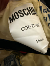 Moschino size 4  Red, White & Blue Strapless Budweiser Dress NWT