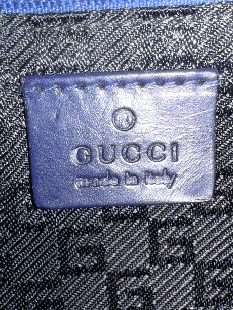 Gucci Vintage Satin Boat Pochette